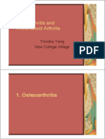 Osteoarthritis and Rheumatoid Arthritis Guide