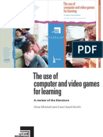 The use of computer and video games for learning