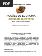 Economia Slide 01 Agente PF