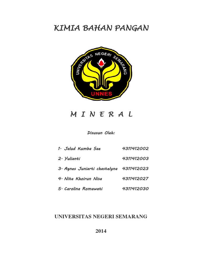 Makalah Mineral