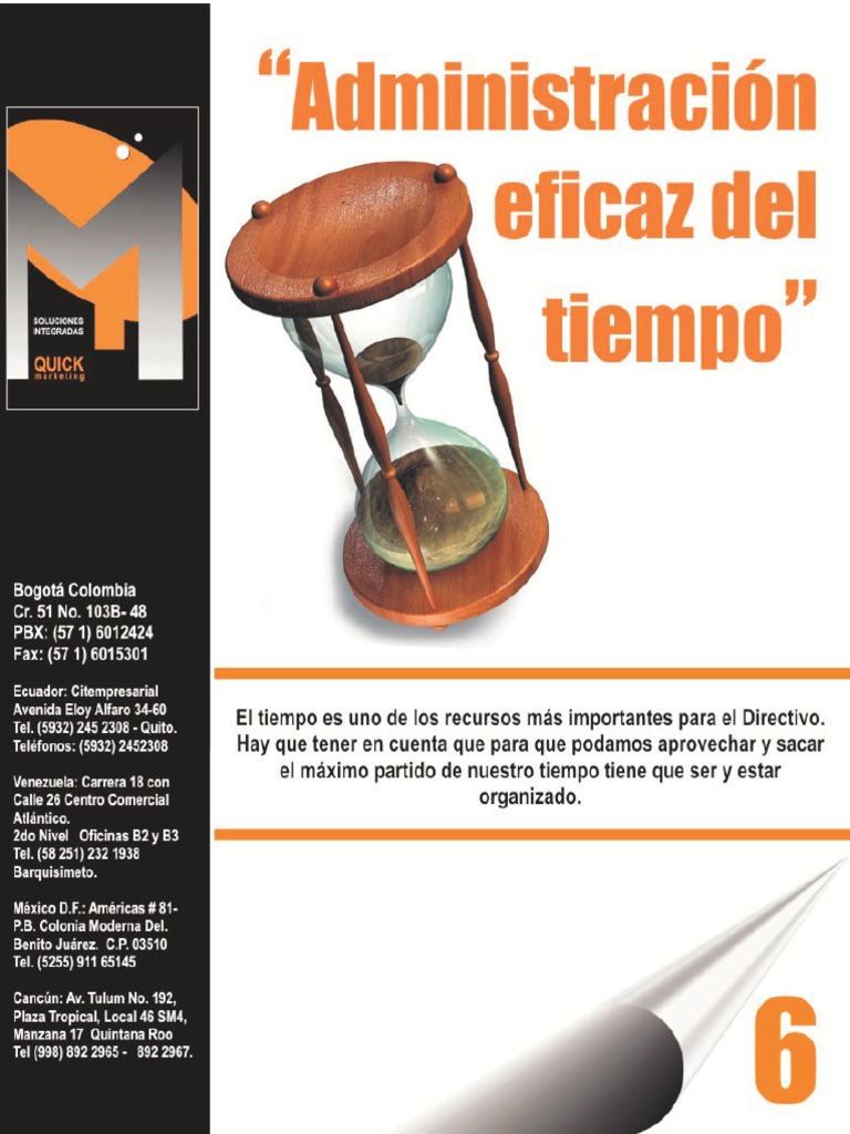 Administracion Eficaz Del Tiempo PDF | Descargar gratis PDF ...