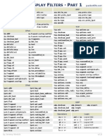 Wireshark Display Filters Guide