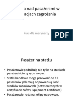 Opieka Nad Pasażerami W Sytuacji Zagrożenia