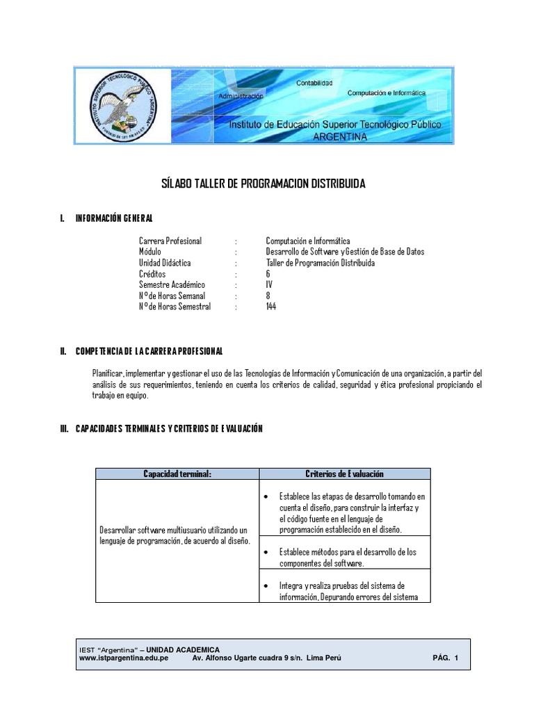 Taller de Programacion Distribuida | PDF | Active X Data Objects ...