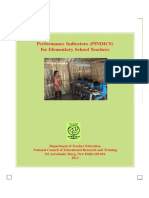 Performance Indicators For Elementary Teachers PDF