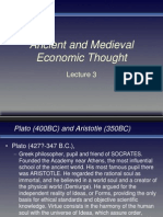 Ancient and Medieval Economic Thought