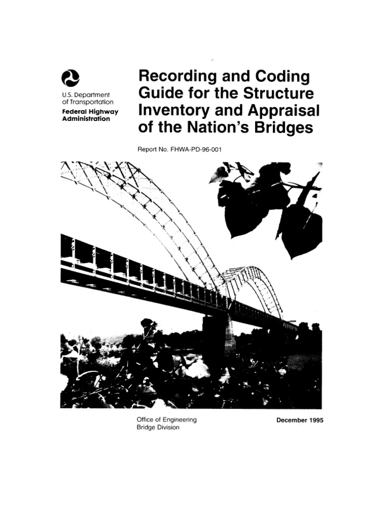 FHWA National Bridge Inventory Rating Scoring PDF Interchange (Road