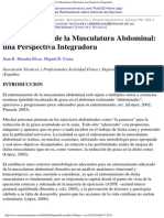 Version Imprimible Del Articulo Entrenamiento de La Musculatura Abdominal Una Perspectiva Integradora