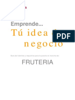 Tipos de Negocio: Frutería.