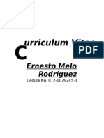 Curriculum Ernesto