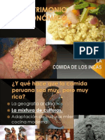 PATRIMONIO GASTRONÓMICO