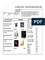 Elar2014 3rd Grade Focus Calendar WK 3