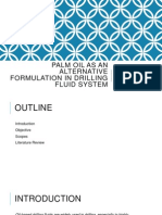 Palm Oil As An Alternative Formulation in Drilling Fluid System