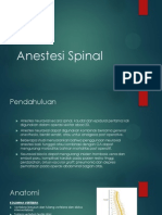 Anestesi Spinal - Presentasi