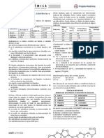 Propriedades Físicas de Substâncias e Pontos de Fusão