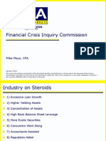Financial Crisis Inquiry Commission: Mike Mayo, CFA