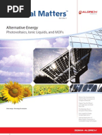 Download Alternative Energy - Material Matters v4n4 by Sigma-Aldrich SN25168758 doc pdf