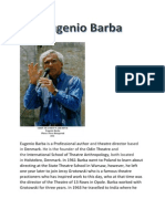 Eugenio Barba Research