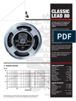 Classic Lead 80: 110 SPL (DB)