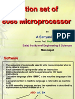 8086 Microprocessor Instruction Set Guide
