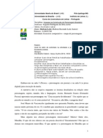 Professores elogiam trabalho de aluno sobre o escritor Marcelo Garbine