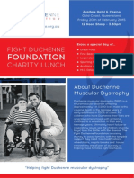 Fight Duchenne Foundation Charity Lunch 2015