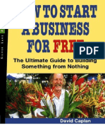 How To Start A Business For Free The Ultimate Guide To Building Something Profitable From Nothing