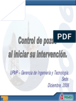 Control de Pozos e intervenciones