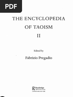 Pregadio F Ed The Encyclopedia Of Taoism 2 Vols - 