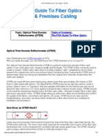 The FOA Reference For Fiber Optics - OTDRs