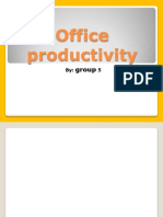 Office Productivity 4th Edition