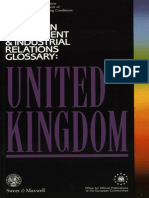 European Employment & Industrial Relations Glossary: United Kingdom