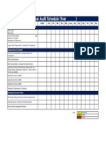 Template Internal Audit Schedule