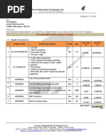 Cctv Installation Proposal Example