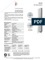 65° Panel Antenna Specs