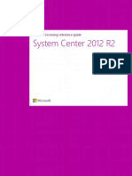 System Center 2012 R2: Volume Licensing Reference Guide