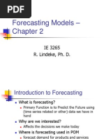 IE3265 Forecasting