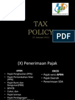 TM#8 - Tax Ratio - SKP 22 Januari 2013
