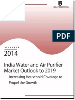 Purifier Market India to 2019 by Water and Air