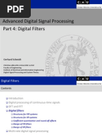 Advanced Digital Signal Processing Part 4: Digital Filters: Gerhard Schmidt