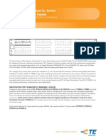 Category 6 Standard SL Series 110connect Patch Panels: Specification (Text in Brackets Requires A Choice)