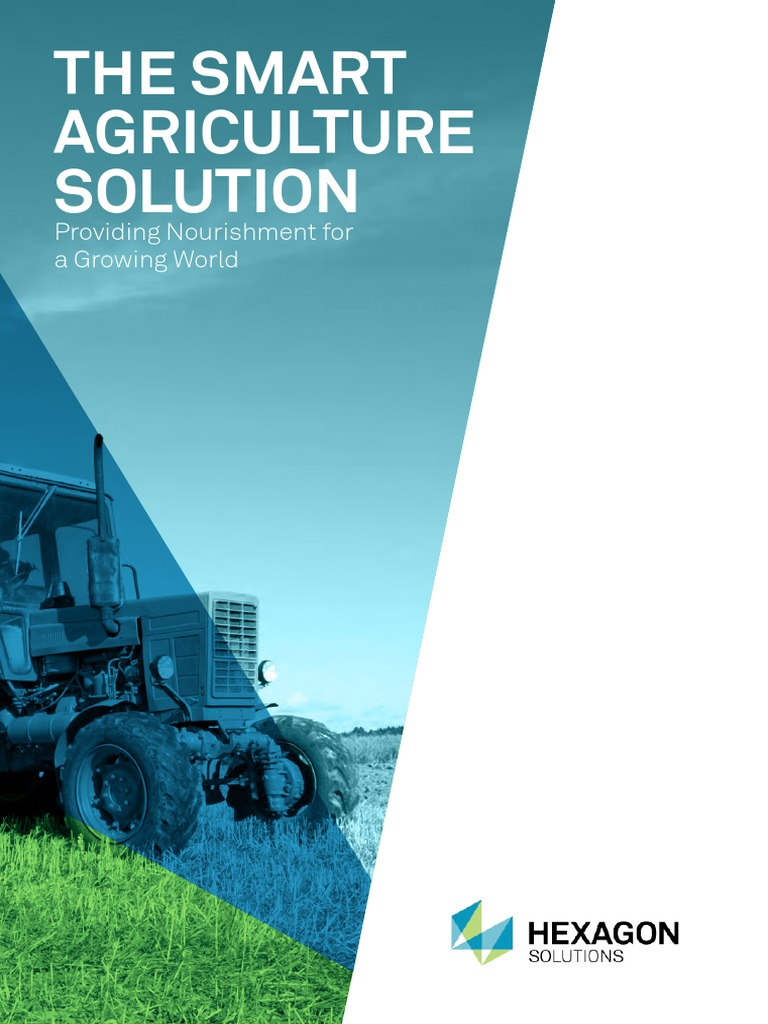 Smart Agriculture Brochure | PDF | Geographic Information System ...