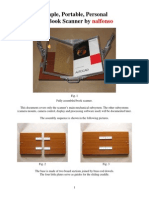 Simple Portable Personal DIY Book Scanner