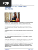 Discours Royal instituant la Commision Consultative de la Régionalisation