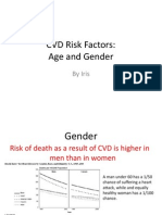 Age and Gender Presentation-CVD Risk