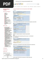 Implementing BADI For The Transactions VL02 & MM02: SAP Virtual/Onsite Trainings