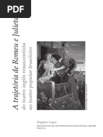 Artigo sobre a Peça Romeu e Julieta - trajetória do teatro 