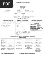 Resumo conhecimentos pedagógicos
