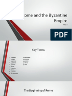 Rome and The Byzantine Empire PP