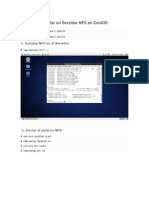 Instalar Un Servidor NFS en CentOS